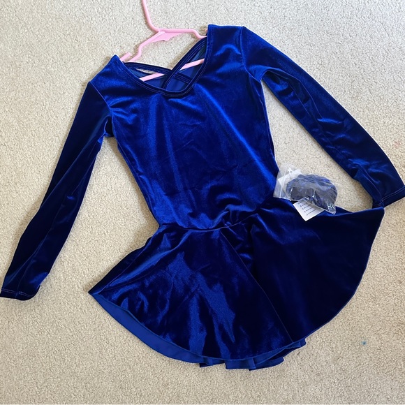 New Girl Figure Skating Dress Girls' Ice Skating Dress Size 10 (5~8T) 120~130cm - Picture 5 of 10